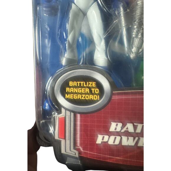 POWER RANGERS OPERATION OVERDRIVE BLUE BATTLE SUIT POWER RANGER 2006 NEW - Picture 3 of 5
